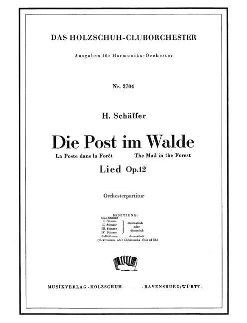 Die Post im Walde